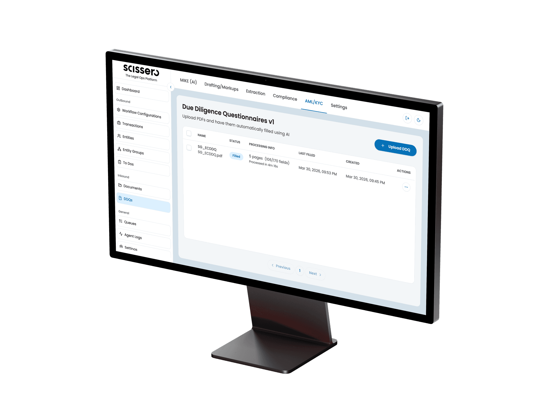 Platforms product screenshot