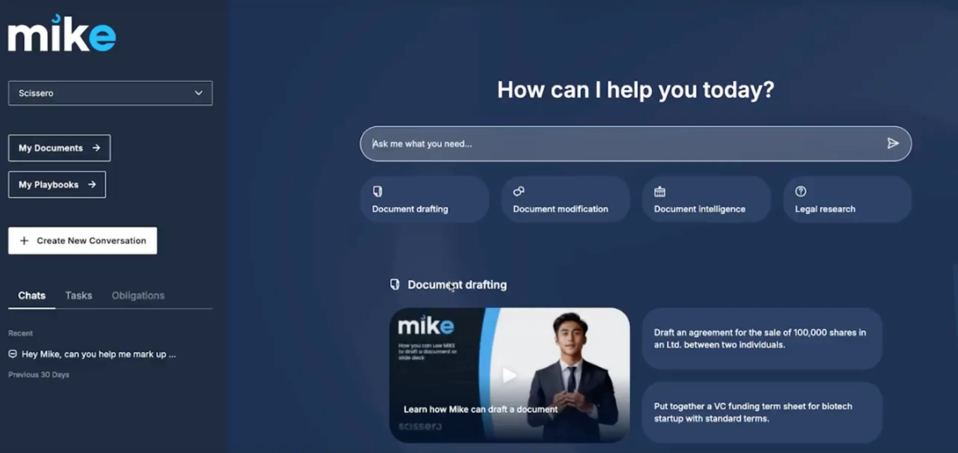 The Scissero Platform
