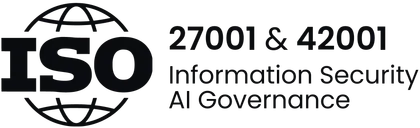 ISO 27001 & 42001 certified